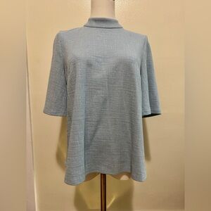 Current Air Soft Blue Knit Top